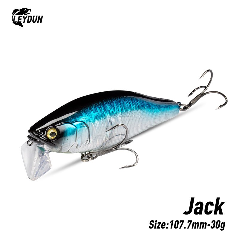 Fishing Equipment Deals - I-JACK Minnow przynęty 107.7mm 30g pływające