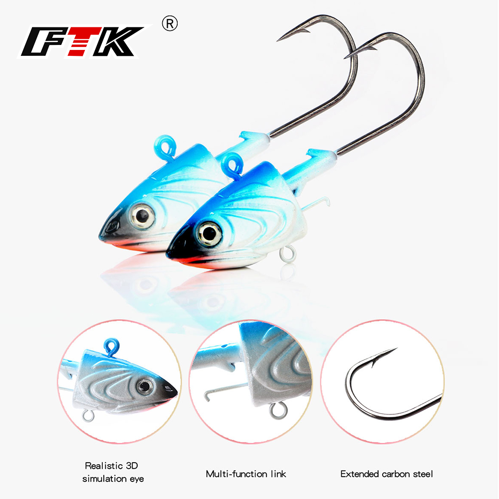 Fishing Equipment Deals - FTK 2 SZT. Haczyk Jigowy z