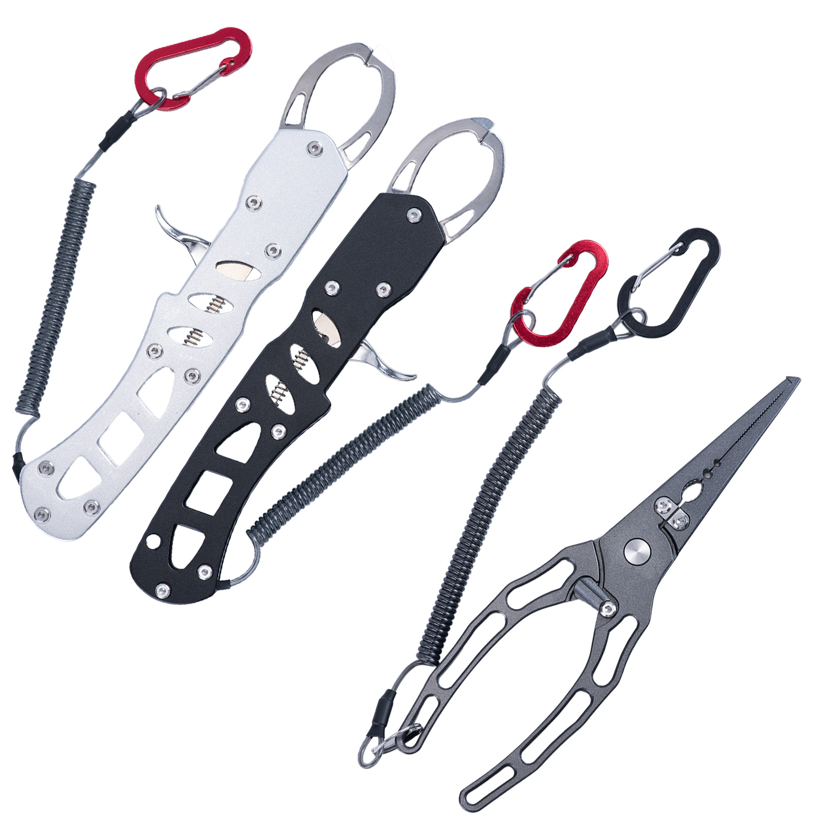 Fishing Equipment Pictures - Zestaw szczypiec wędkarskich i chwytaka do