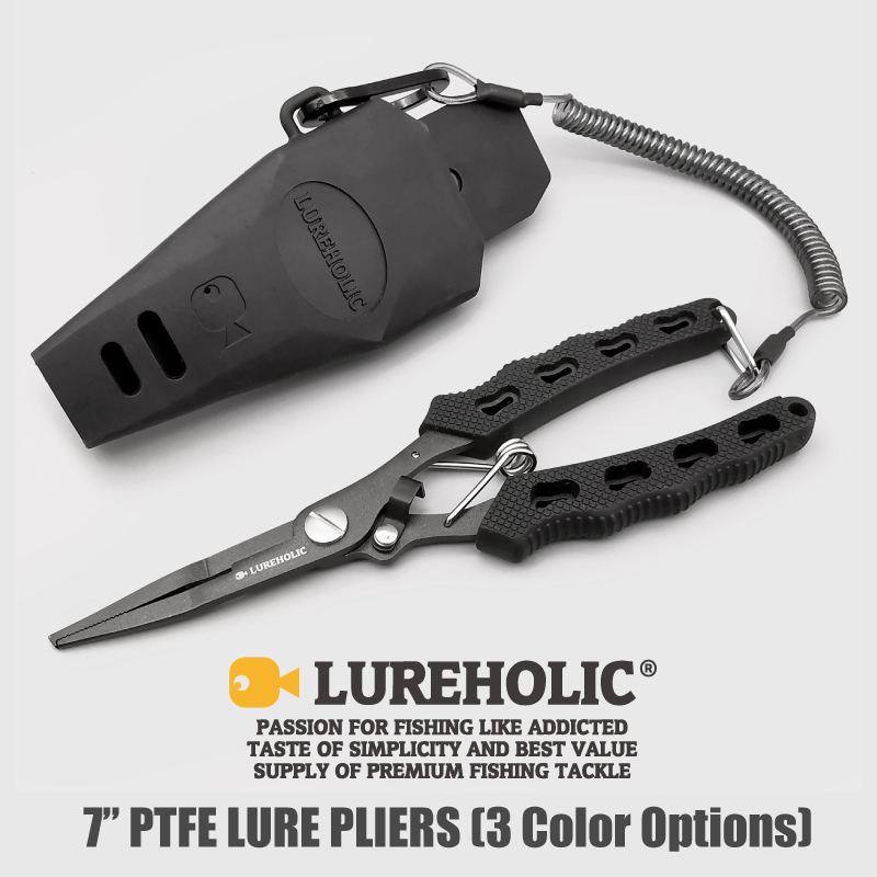 Fishing Pliers - Lureholic 7-calowe szczypce wędkarskie z powłoką