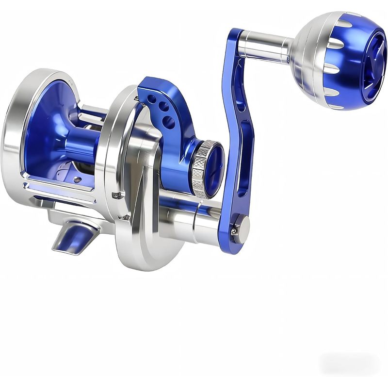 Electric Fishing Reel - Topline Tackle Kołowrotek wędkarski 66lb, przełożenie