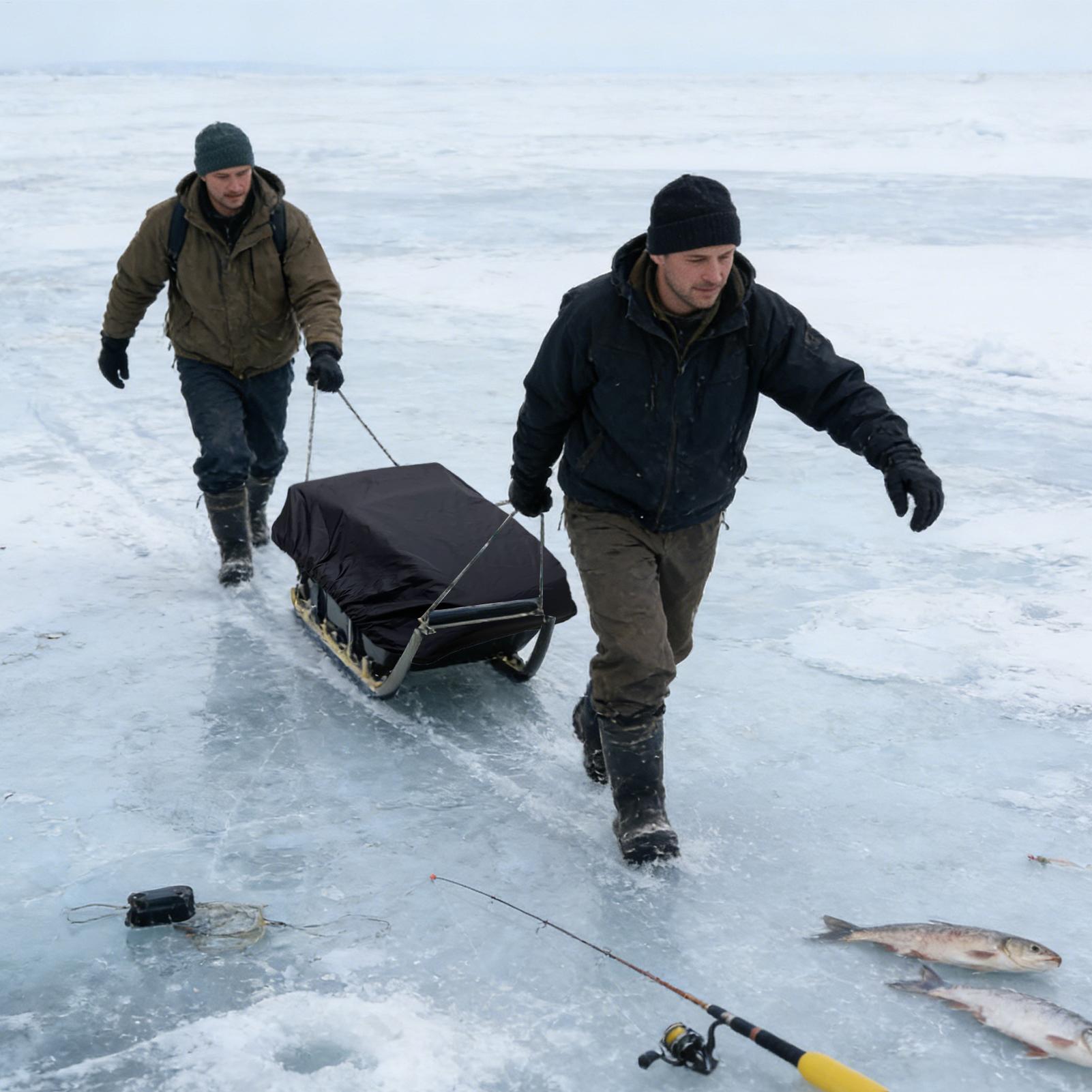 Wodoodporny pokrowiec na sanie – Fishing Gear recenzja i cena