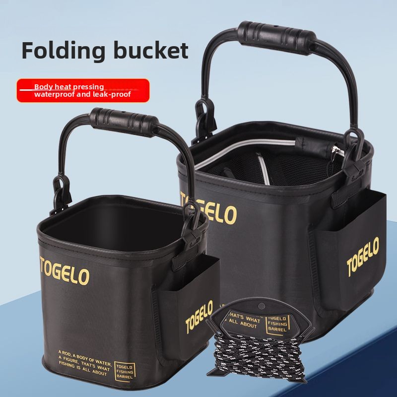Wiadro na ryby Nowe składane w – Fishing Equipment In recenzja i cena