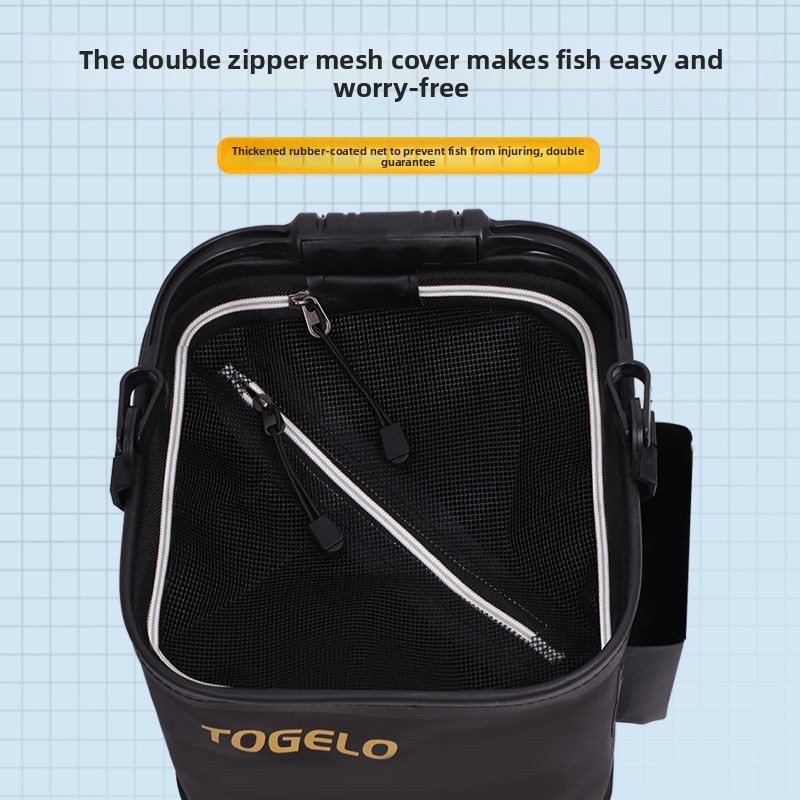 Wiadro na ryby Nowe składane w – Fishing Equipment In recenzja i cena