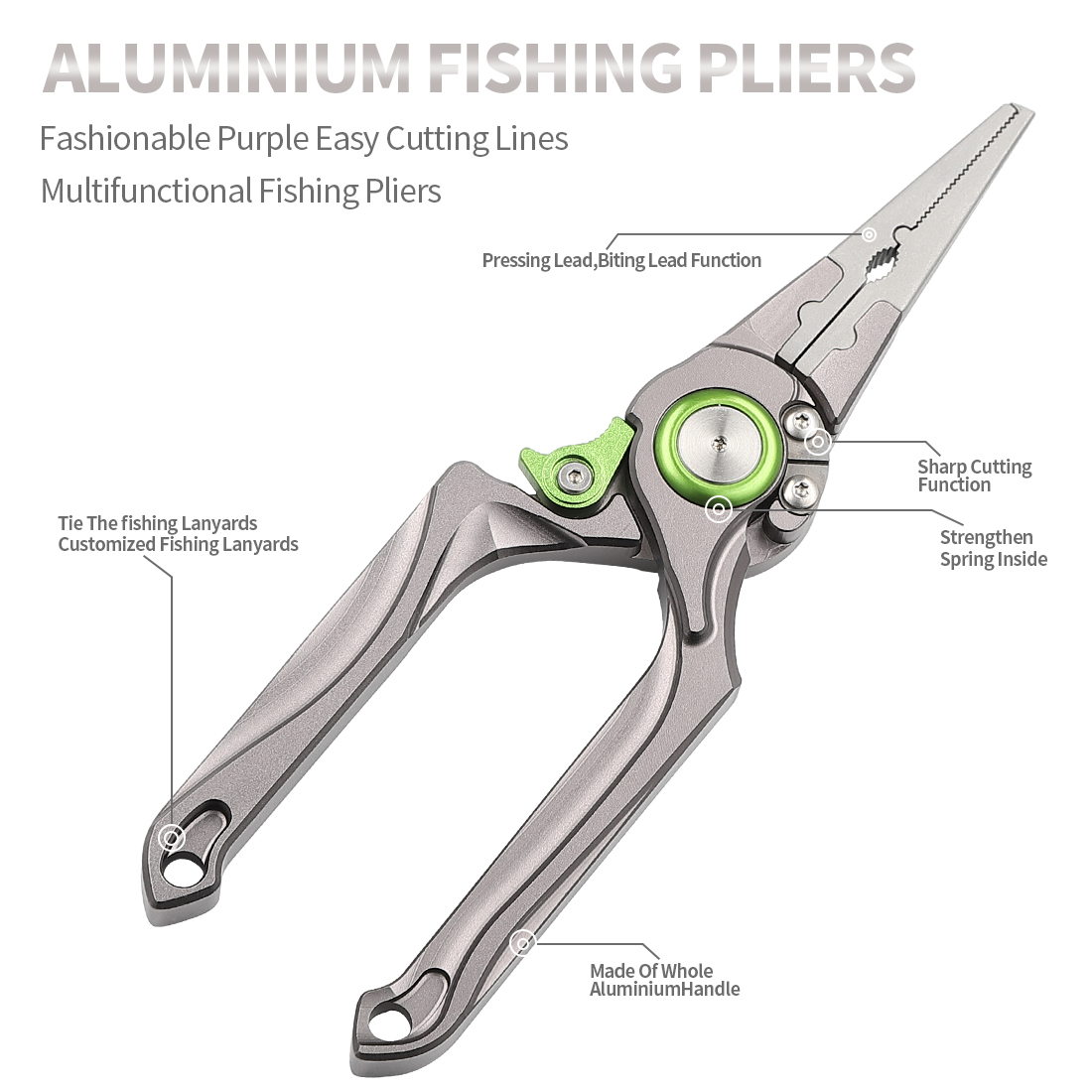 Pełnoaluminiowe szczypce wędka – Fishing Pliers recenzja i cena
