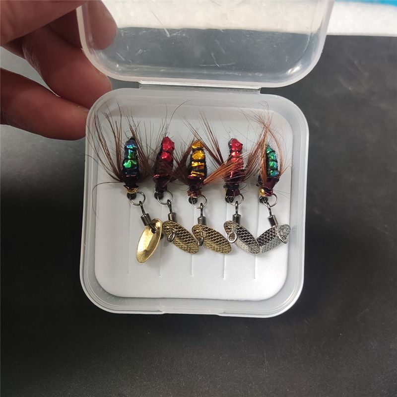 Zestaw przynęt z cekinami T34C – Fishing Gear recenzja i cena