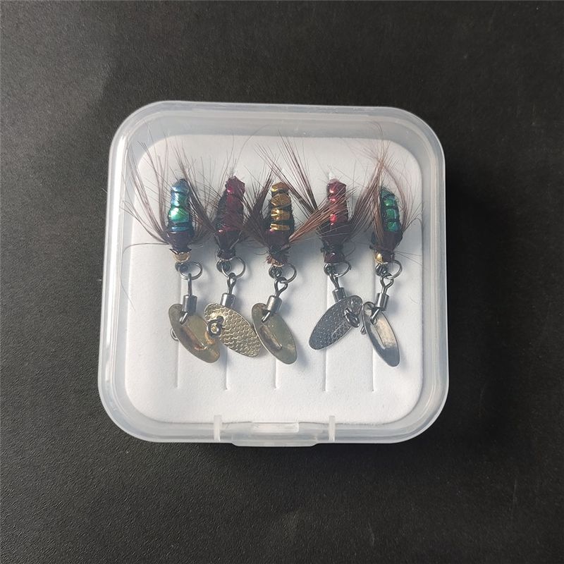 Zestaw przynęt z cekinami T34C – Fishing Gear recenzja i cena