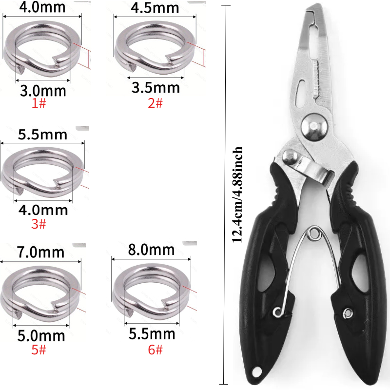 Zestaw 151 szt. nierdzewnych k – Fishing Pliers recenzja i cena