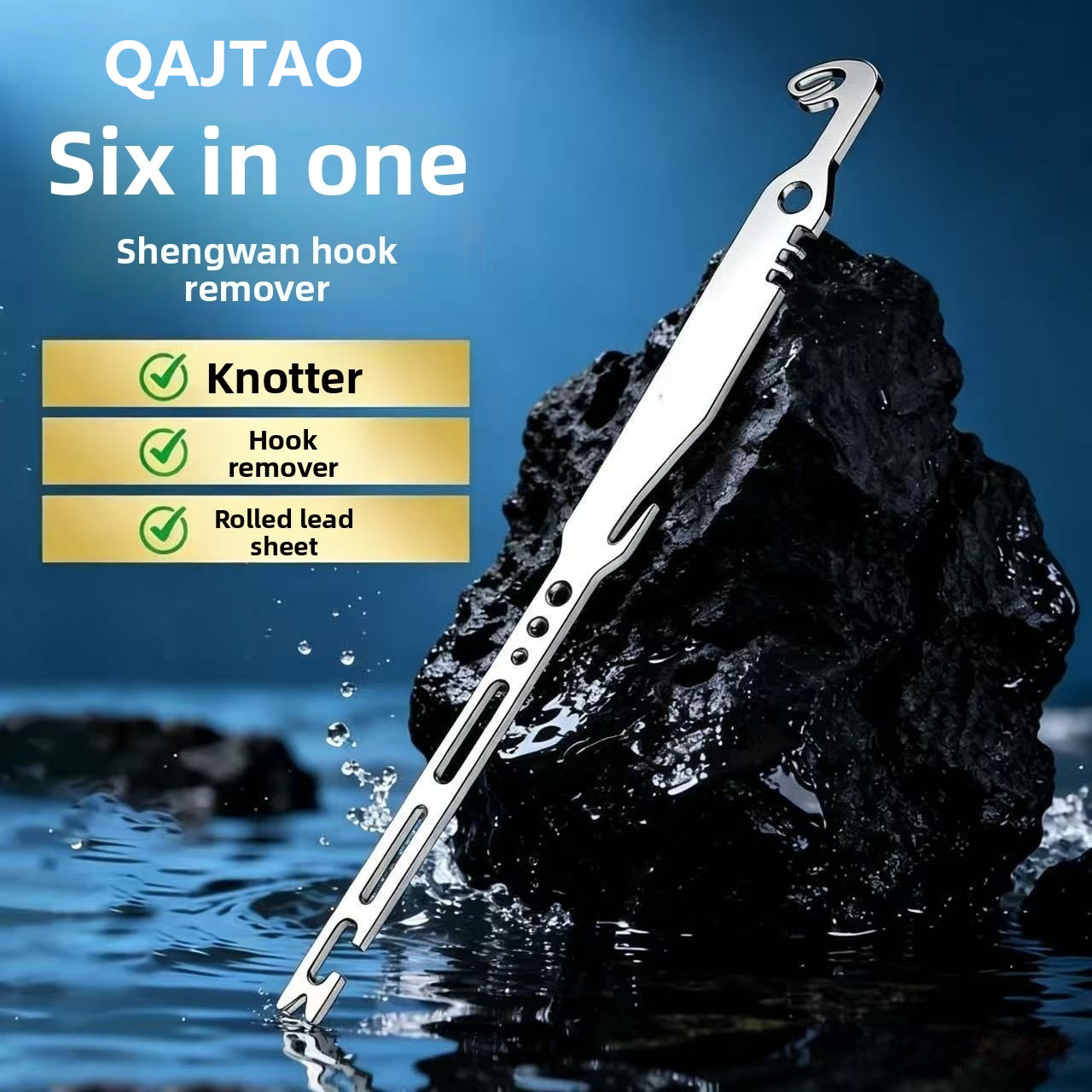 QAJTAO 4 sztuki 6-w-1 narzędzi – Fishing Equipment Pictures recenzja i cena