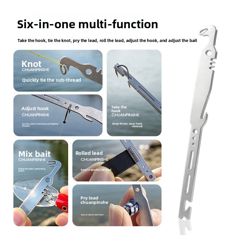 QAJTAO 4 sztuki 6-w-1 narzędzi – Fishing Equipment Pictures recenzja i cena